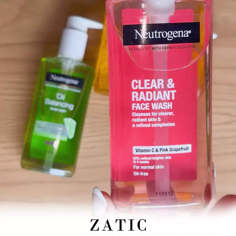 Neutrogena Clear and Radiant Facial Wash ztp 23 3 - زاتیک - 1